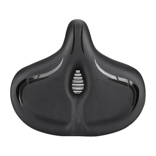 パッド入り Wide 自転車サドル ブラック 楽天市場】スーパーセール☆5%OFF【2180円→2071円】スポーツ